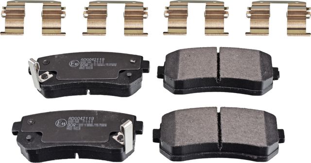 Тормозные колодки Blue Print. Артикул ADG042119