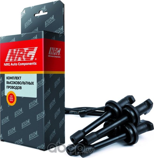 Провод высоковольтный УАЗ дв.ЗМЗ-409 EPDM комплект с наконечником NRG NRG. Артикул 40913707244NR