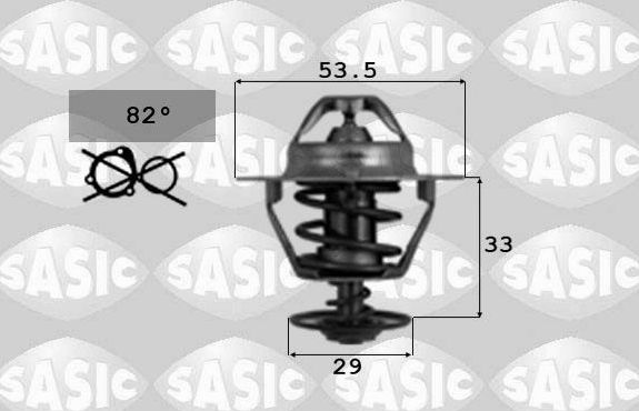 Термостат Sasic для Land Rover Range Rover IV 2013-2026. Артикул 9000107