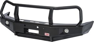 Бампер передний РИФ с доп. фарами и защитной дугой для УАЗ Patriot 2014-2025. Артикул RIF060-10350