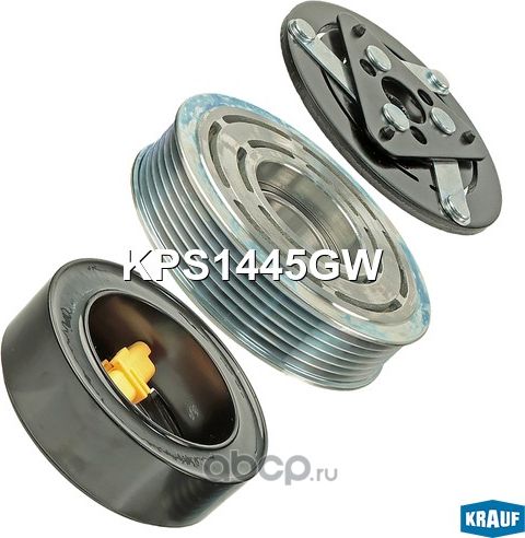 Шкив компрессора кондиционера в сборе Krauf. Артикул KPS1445GW