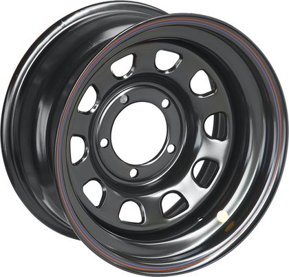Колёсный диск OFF-ROAD Wheels усиленный стальной черный 5x139,7 8xR16 d110 ET-19 для УАЗ Патриот 2005-2015. Артикул 1680-53910BL-19A07
