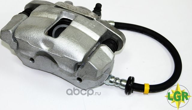 Суппорт ВАЗ-2108 левый со шлангом в сборе без колодок (LGR). Артикул LGR6335