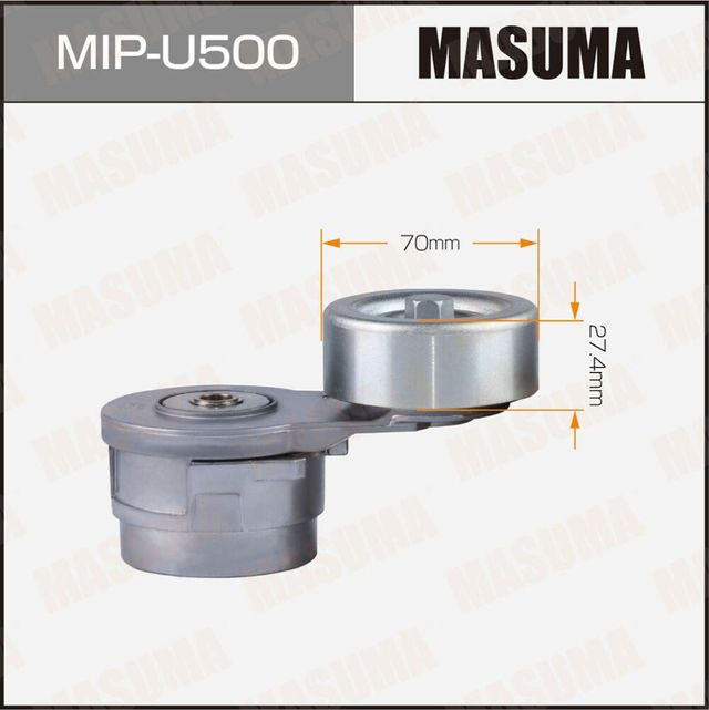 Натяжитель приводного ремня с роликом TRAILBLAZER 2013 2,8D (31UX) 24582056/2458 (Masuma). Артикул MIPU500