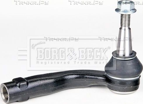 Наконечник рулевой тяги Borg & Beck правый для Volvo S60 III 2019-2026. Артикул BTR6207