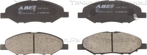 Тормозные колодки ABE. Артикул C11080ABE