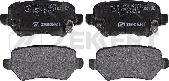 Тормозные колодки Zekkert задние для Opel Astra H 2004-2014. Артикул BS-1761