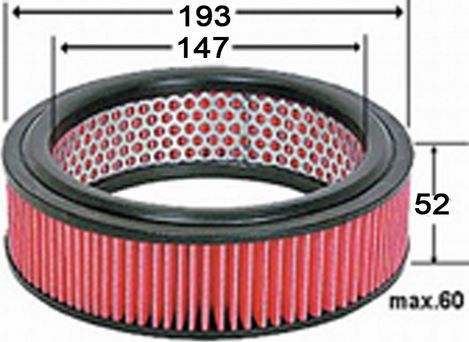 Воздушный фильтр JS Asakashi. Артикул A247J