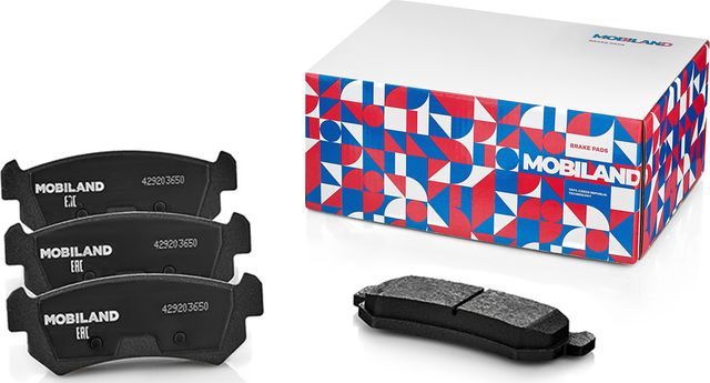 Тормозные колодки Mobiland. Артикул 429203650