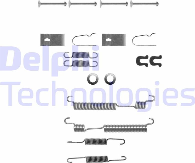 ПЛАСТИНЫ НАПРАВЛЯЮЩИЕ ТОРМ КОЛОДОК Delphi. Артикул LY1056
