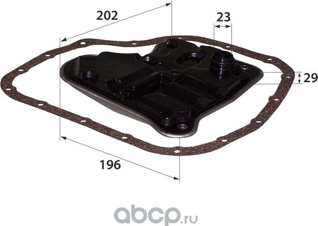 CH-132A 35330-0W050 (АКПП) (RB-Exide). Артикул CH132A