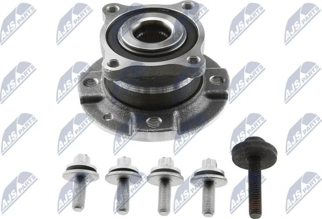 Ступица колеса с интегрированным подшипником NTY для Smart Fortwo III (C453, A453) 2014-2026. Артикул KLT-RE-044