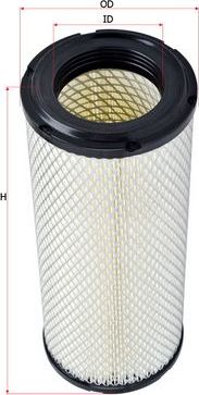 Воздушный фильтр Sakura. Артикул A-6532