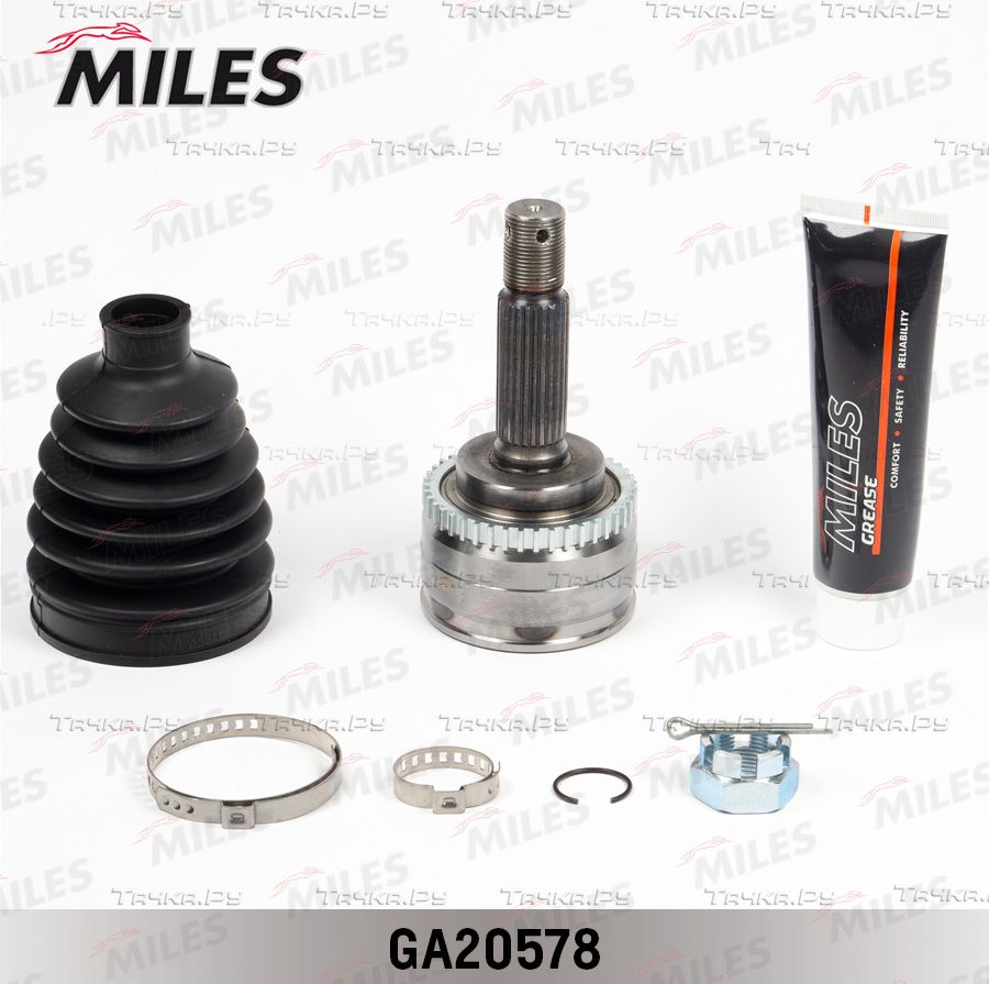 Шрус наружный (граната) Miles. Артикул GA20578