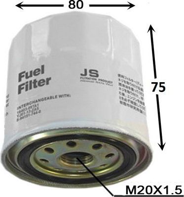 Топливный фильтр JS Asakashi. Артикул FC707J
