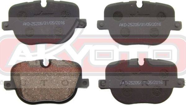 Тормозные колодки Akyoto Packing AKYOTO. Артикул AKD-25205
