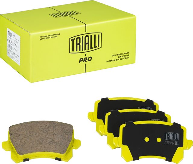 Тормозные колодки Trialli (Low-Metallic). Артикул PF 2207CR