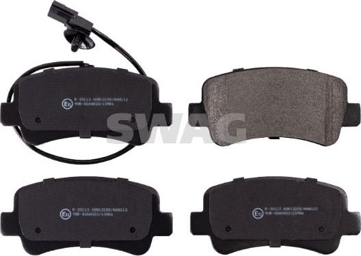 Тормозные колодки SWAG. Артикул 60 91 6843