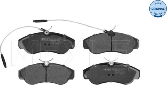 Тормозные колодки Meyle Original. Артикул 025 217 9919/W