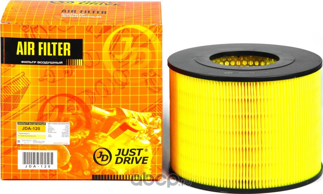 ФР ВОЗД. JA530 / A120 / 1780144010 (Just Drive). Артикул JDA120