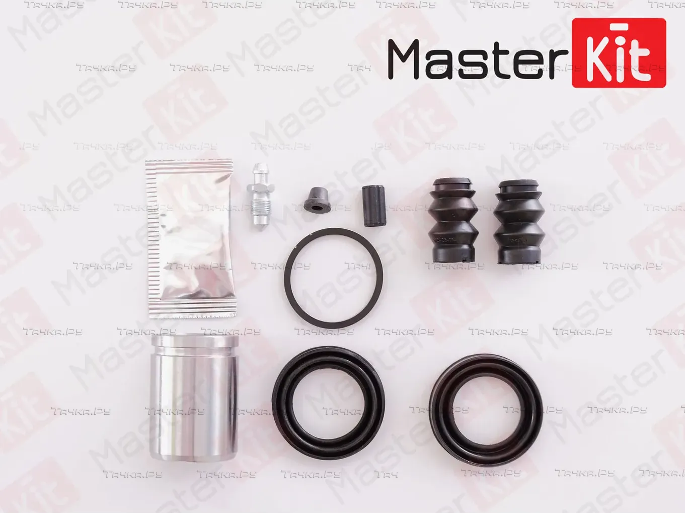 Ремкомплект тормозного суппорта + поршень | зад | (Master KIT). Артикул 77A1633