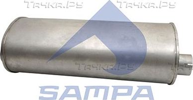 Глушитель Sampa для IVECO EuroCargo I, II, III 1991-2015. Артикул 060.484