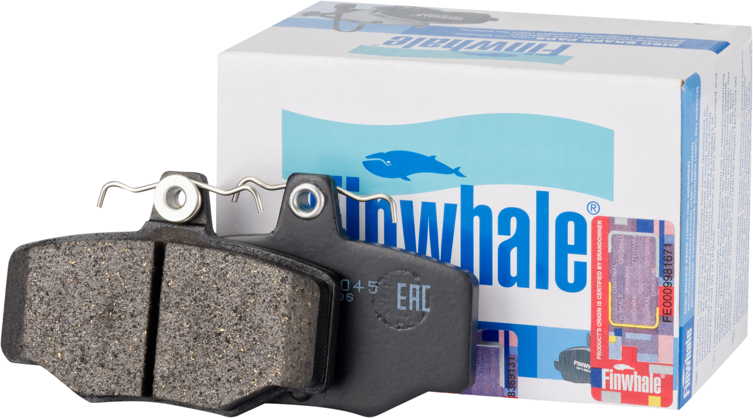 Тормозные колодки Finwhale. Артикул V1045