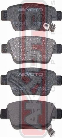 Тормозные колодки Akyoto Packing AKYOTO. Артикул AKD-1258