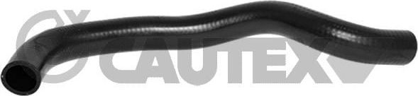 Патрубок радиатора (системы охлаждения) Cautex верхний для Honda Accord VII 2003-2008. Артикул 754247