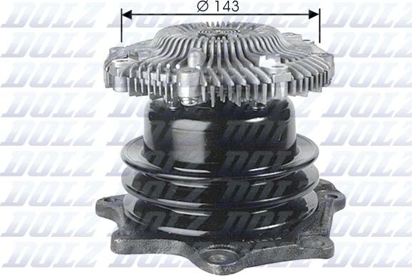 Помпа (водяной насос) Dolz. Артикул N143