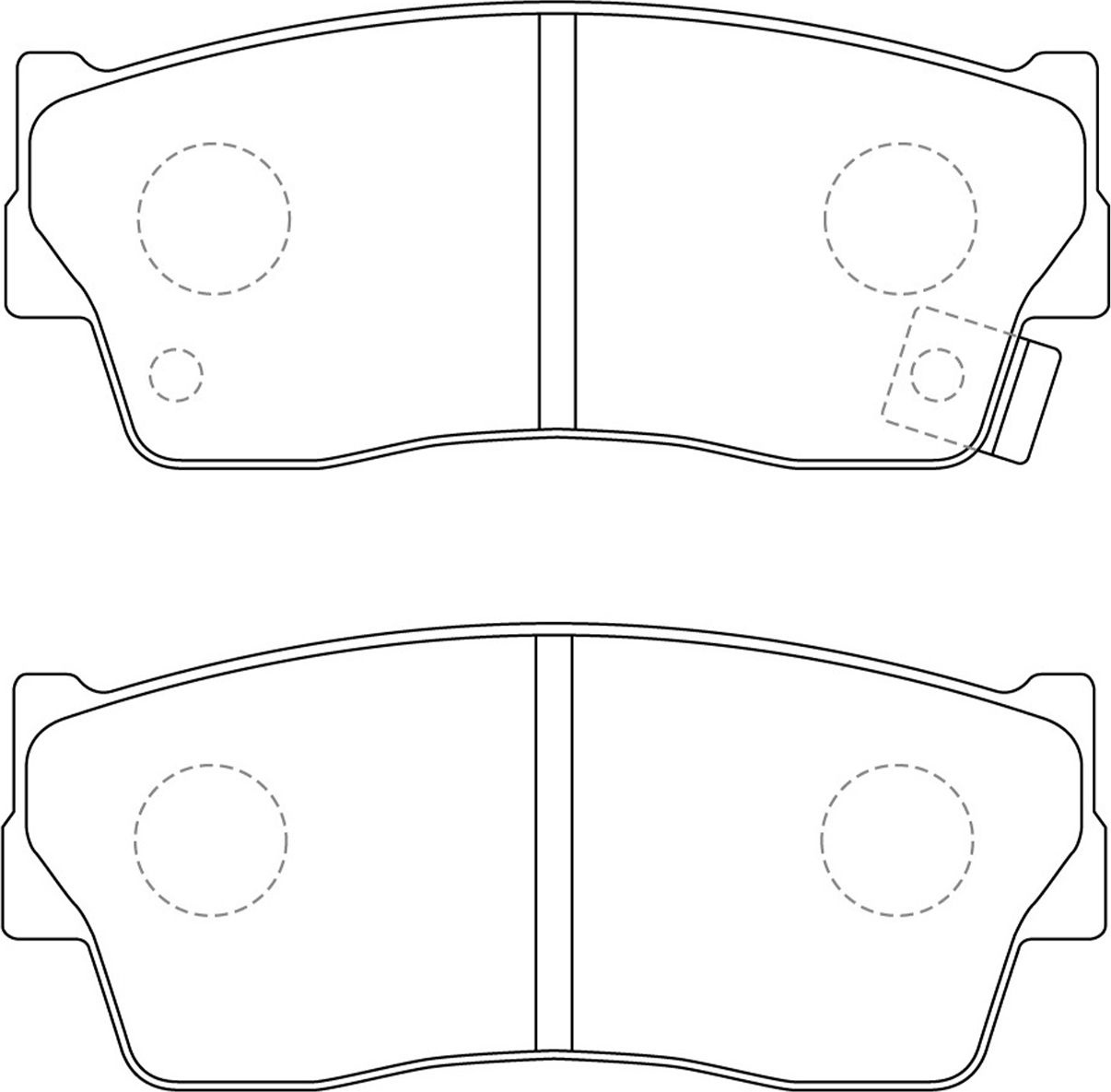 Тормозные колодки NiBK. Артикул PN9298