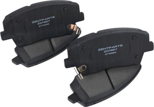 Тормозные колодки Zentparts. Артикул Z07857
