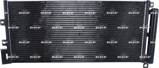 Радиатор кондиционера (конденсатор) NRF (алюминий). Артикул 350332