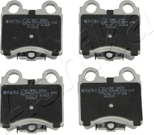 Тормозные колодки ASHIKA. Артикул 51-02-260