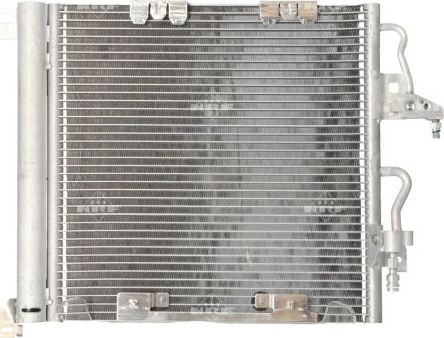 Радиатор кондиционера (конденсатор) NRF (алюминий). Артикул 35598