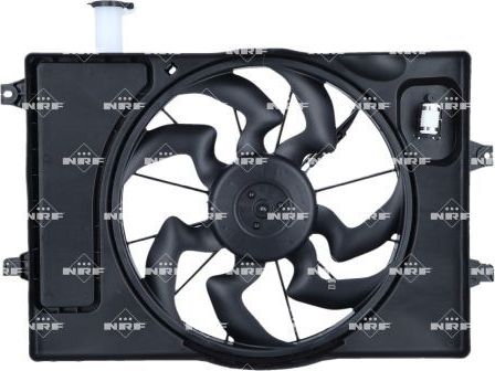 Вентилятор радиатора двигателя NRF для Hyundai Elantra VI (AD) 2015-2020. Артикул 470146