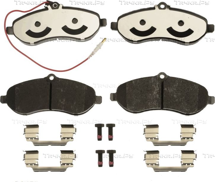 Тормозные колодки TRW COTEC передние для Peugeot Expert I 2006-2006. Артикул GDB1719
