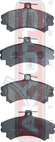 Тормозные колодки Akyoto Packing AKYOTO. Артикул AKD-1283