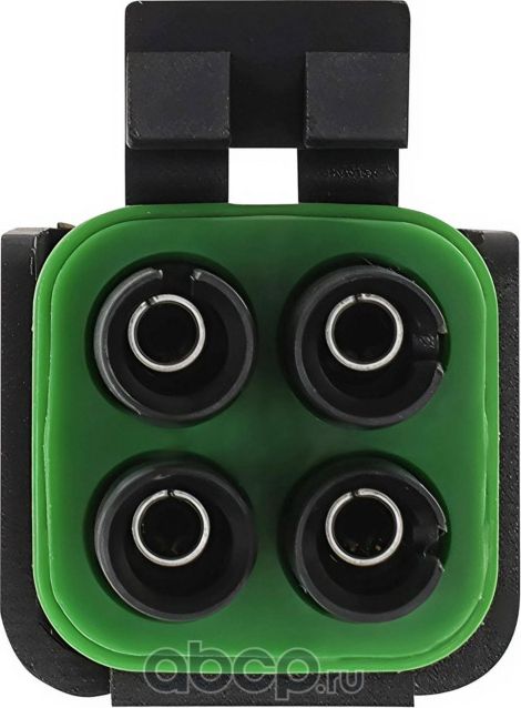 Разъём 4 pin без проводов для датчика кисл. Лада 2107-2115, 2123, УАЗ Patriot, H (Airline). Артикул AECC278