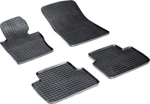 Коврики резиновые Seintex с узором сетка для салона BMW 3 E46 1998-2005. Артикул 00979