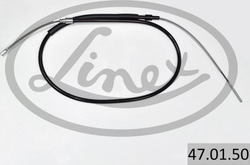 Трос ручника (тросик ручного тормоза) Linex. Артикул 47.01.50