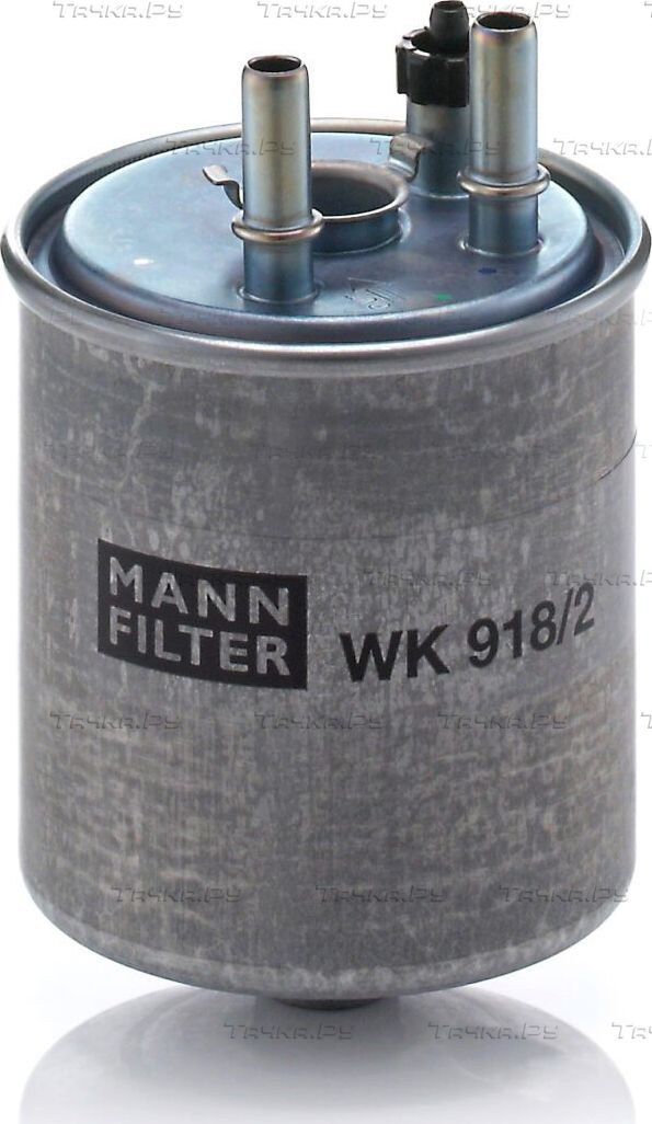 Топливный фильтр Mann-Filter для Renault Laguna III 2007-2009. Артикул WK 918/2 x