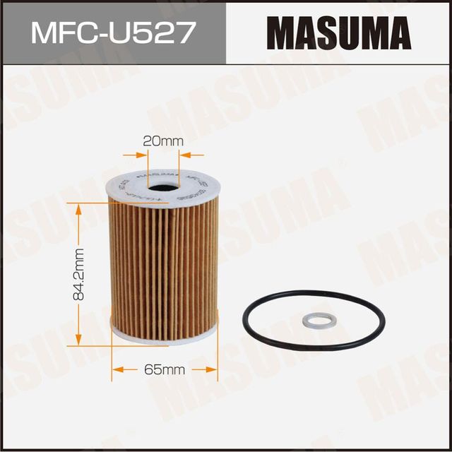 Масляный фильтр OE9303 MASUMA вставка Masuma. Артикул MFCU527