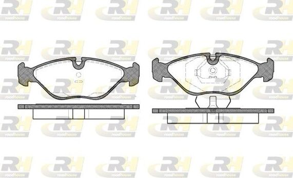 Тормозные колодки RoadHouse передние для Saab 9000 I 1984-1998. Артикул 2319.00