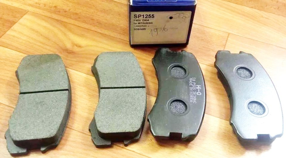 Тормозные колодки Sangsin Hi-Q. Артикул SP1255