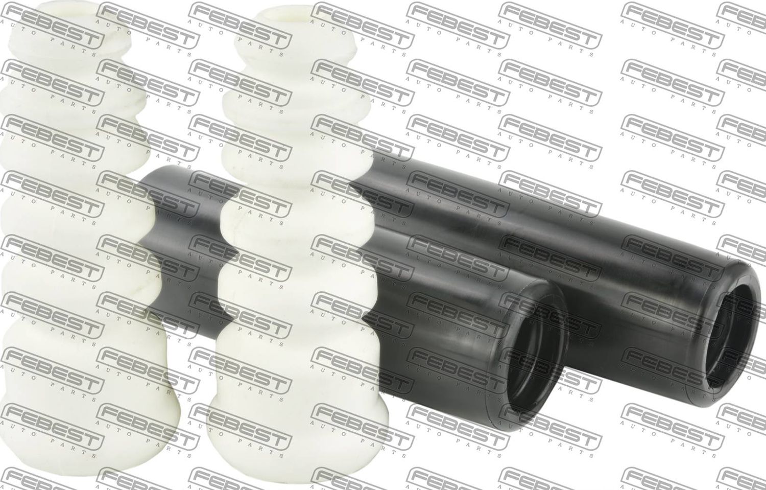 Комплект отбойников и пыльников амортизаторов (стоек) Febest. Артикул SKSHB-ROOMR-KIT