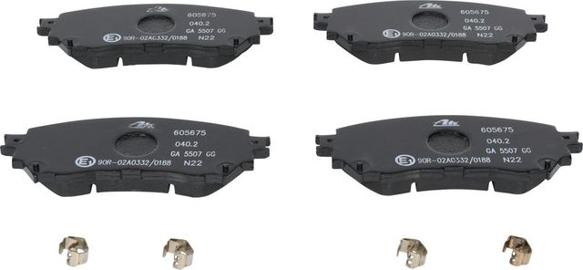 Тормозные колодки ATE передние для Mazda 6 III (GJ) 2012-2026. Артикул 13.0460-5675.2