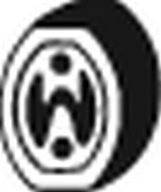 Кронштейн глушителя Bosal (Бельгия). Артикул 255-012