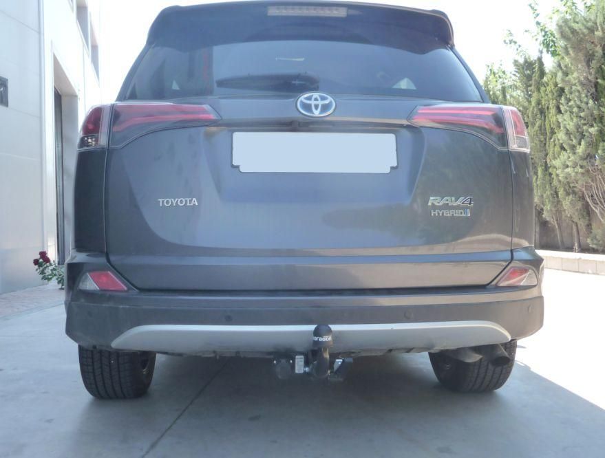 Фаркоп Aragon (быстросъемный крюк, горизонтальное крепление) для Toyota RAV-4 IV рестайлинг 2015-2019. Артикул E6405ES