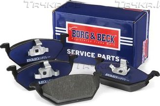 Тормозные колодки Borg & Beck передние для Audi A1 II (GB) 2018-2026. Артикул BBP1619